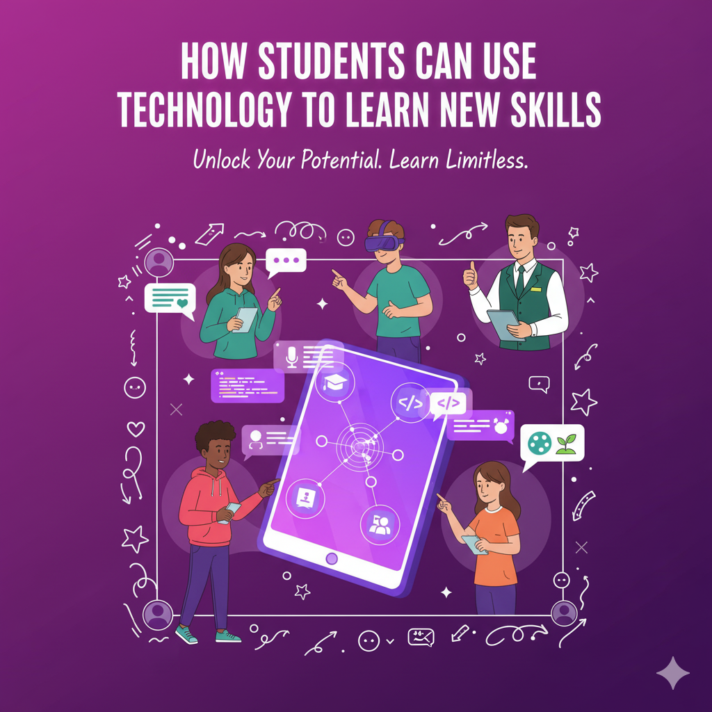 How Students Can Use Technology to Learn New Skills