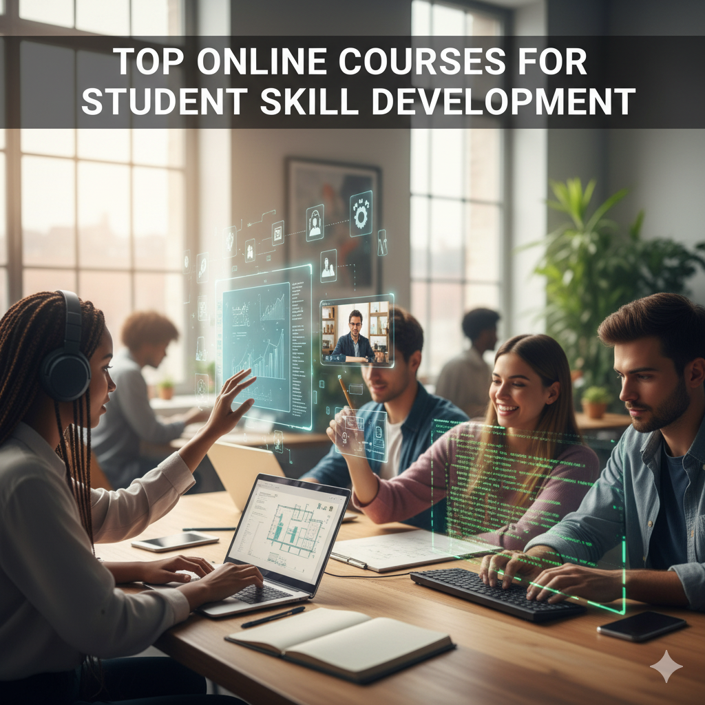 Top Online Courses for Student Skill Development: Preparing the Next-Gen Workforce