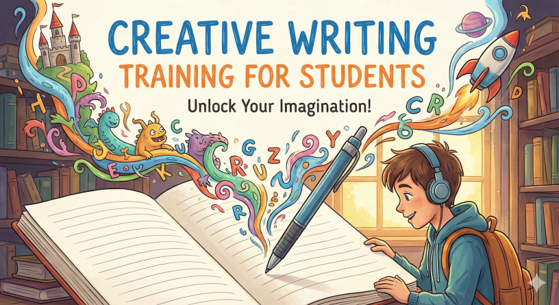 Creative Writing Training for Students: Unlocking Imagination, Expression, and Confidence