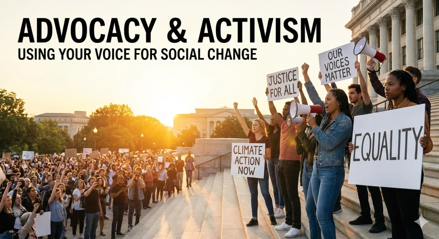 Advocacy and Activism: Using Your Voice for Social Change