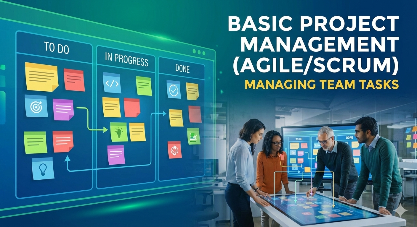 Basic Project Management (Agile/Scrum): Managing Team Tasks Effectively