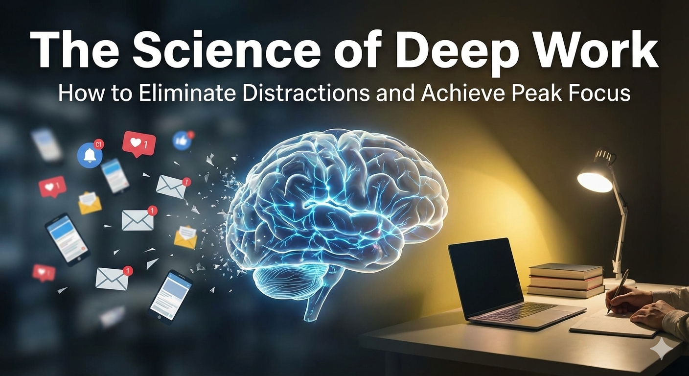 The Science of Deep Work: How to Eliminate Distractions and Achieve Peak Focus