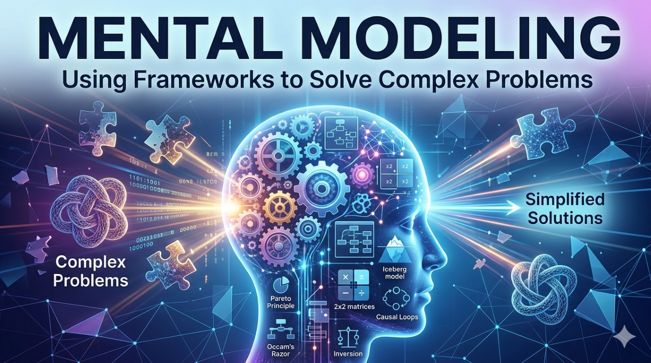 Mental Modeling: Using frameworks to solve complex problems
