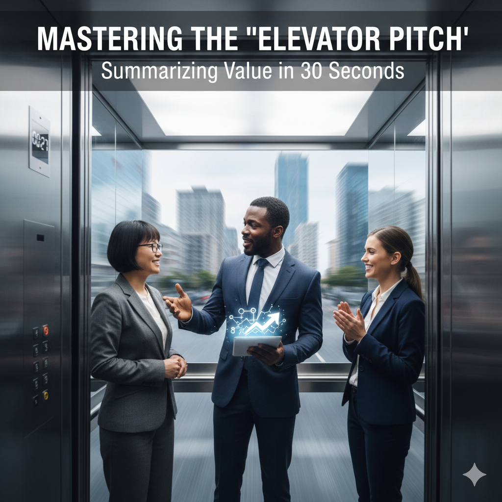 Mastering the “Elevator Pitch”: Summarizing Your Value in 30 Seconds