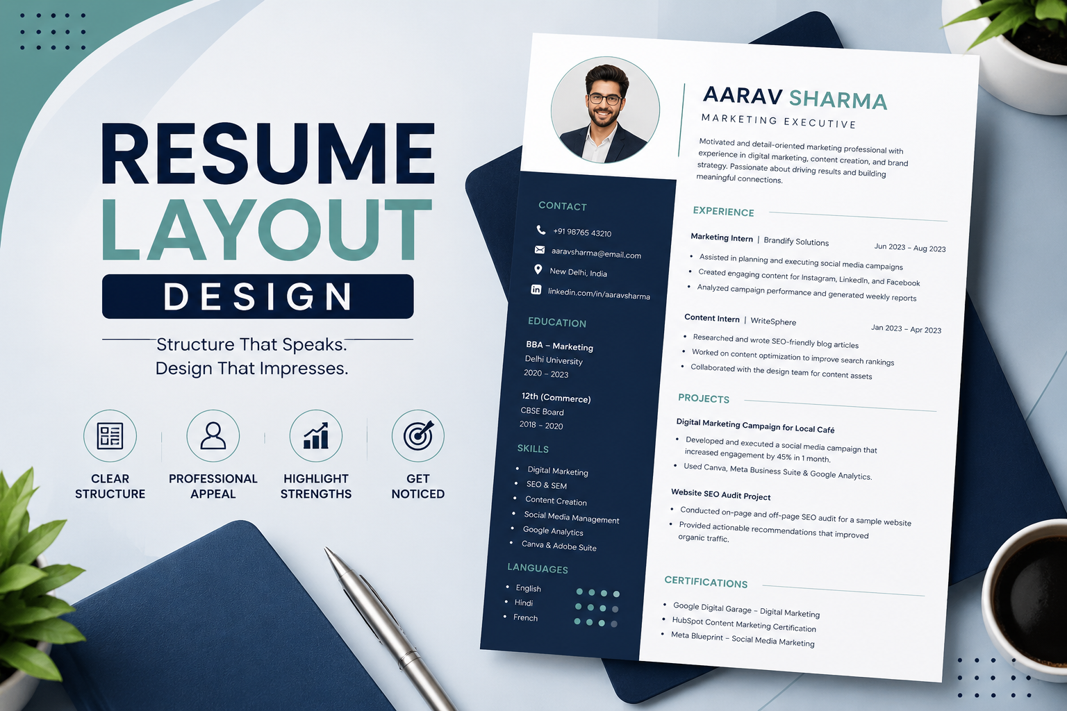 Resume Layout Design