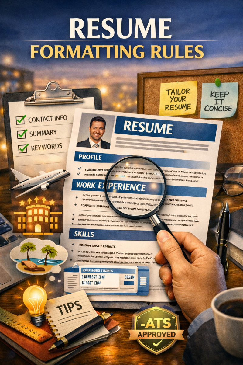Resume Formatting Rules