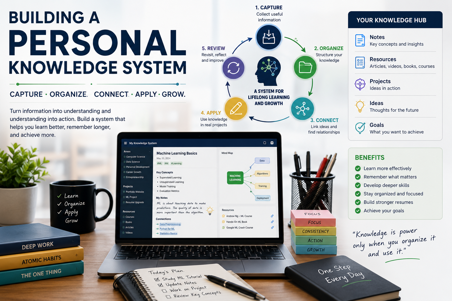 Building a Personal Knowledge System: How Students Can Organize What They Learn and Turn It Into Lasting Skills