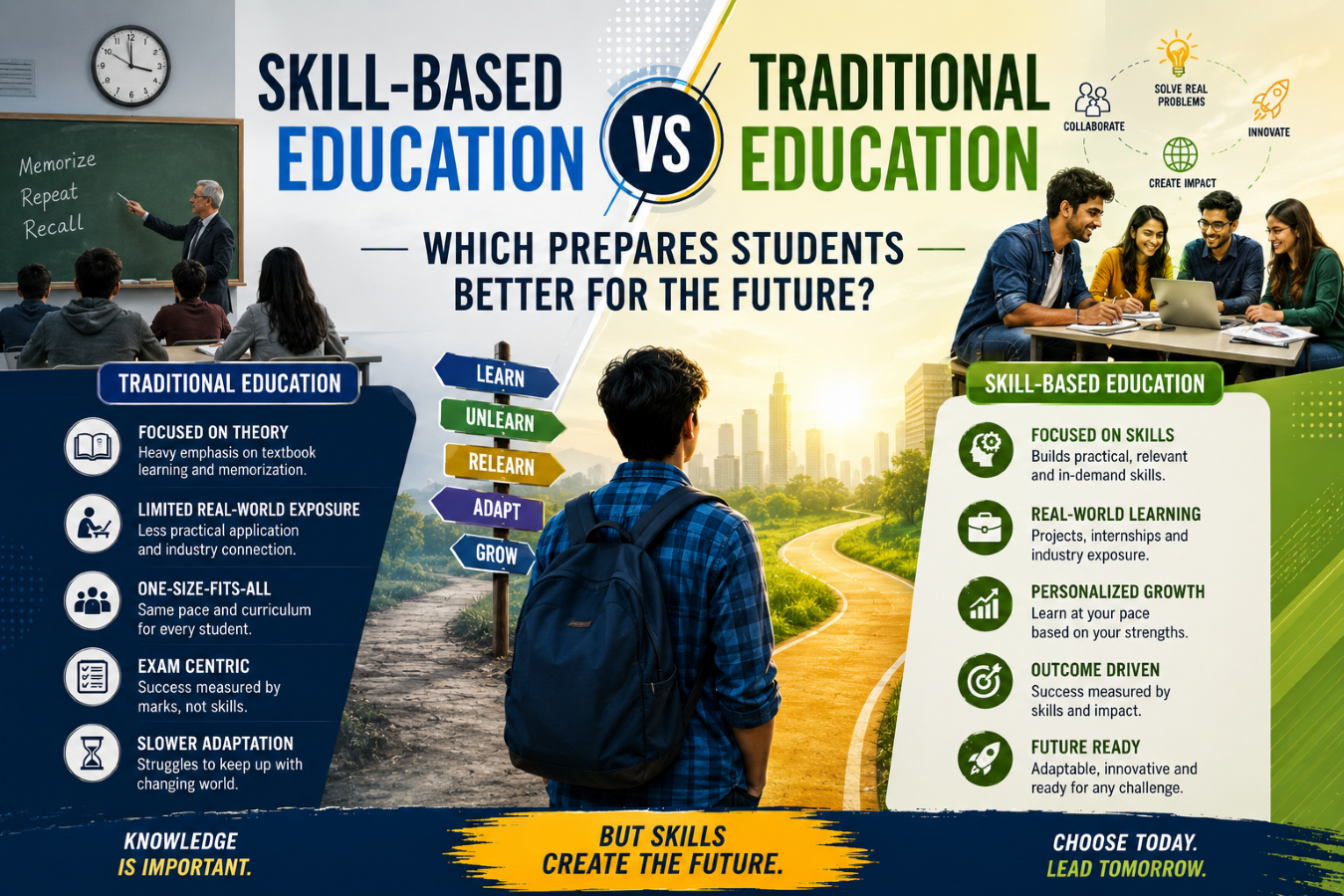 Skill-Based Education vs Traditional Education: Which Prepares Students Better for the Future?