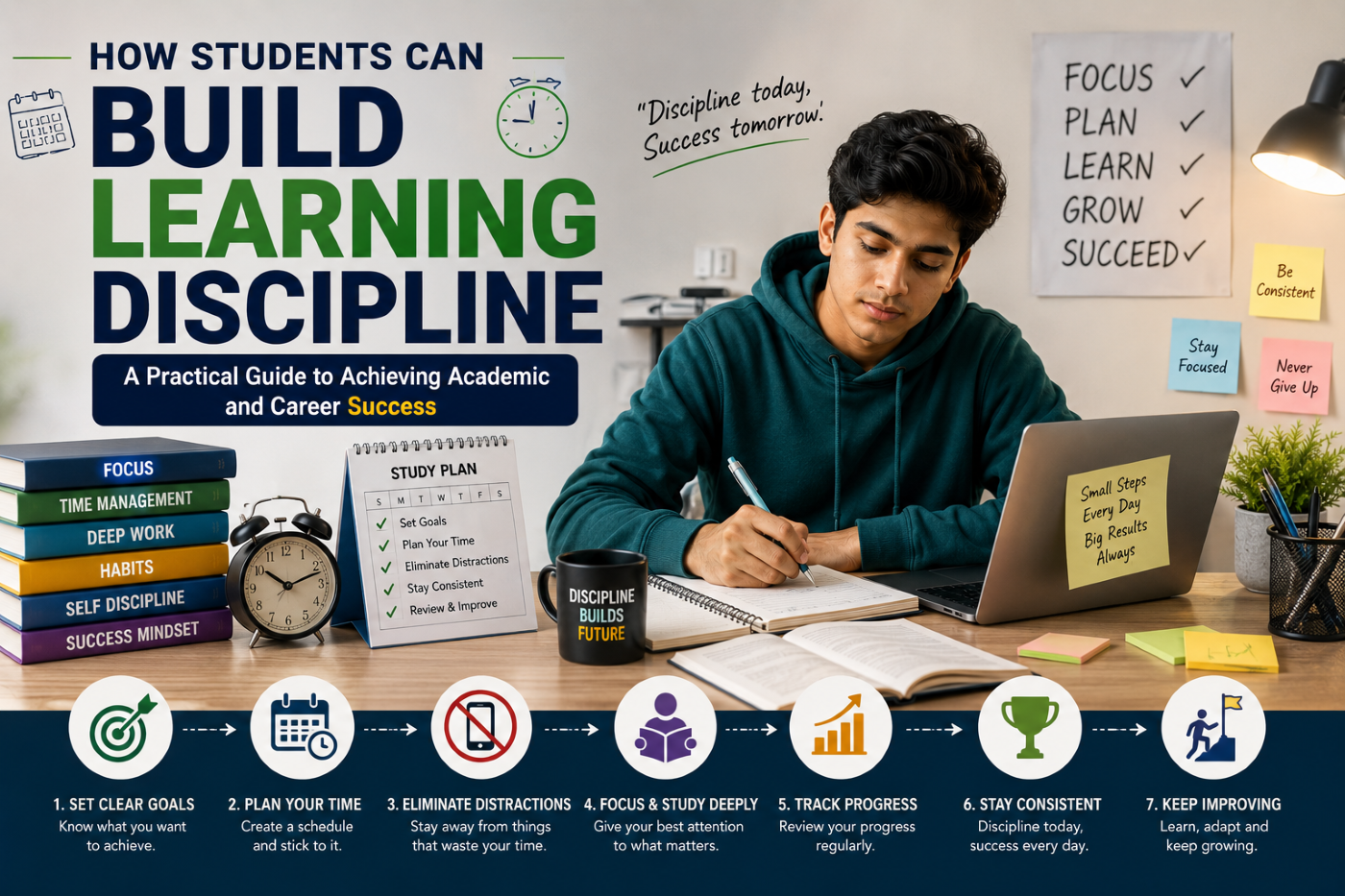 How Students Can Build Learning Discipline: A Practical Guide to Achieving Academic and Career Success