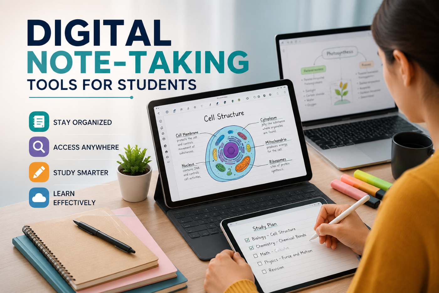 Digital Note-Taking Tools for Students: How Technology Can Make Learning Smarter and More Organized