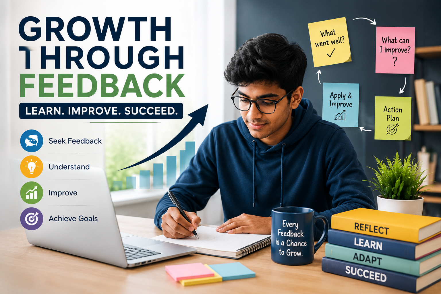 Growth Through Feedback: How Students Can Use Feedback to Improve Skills and Succeed