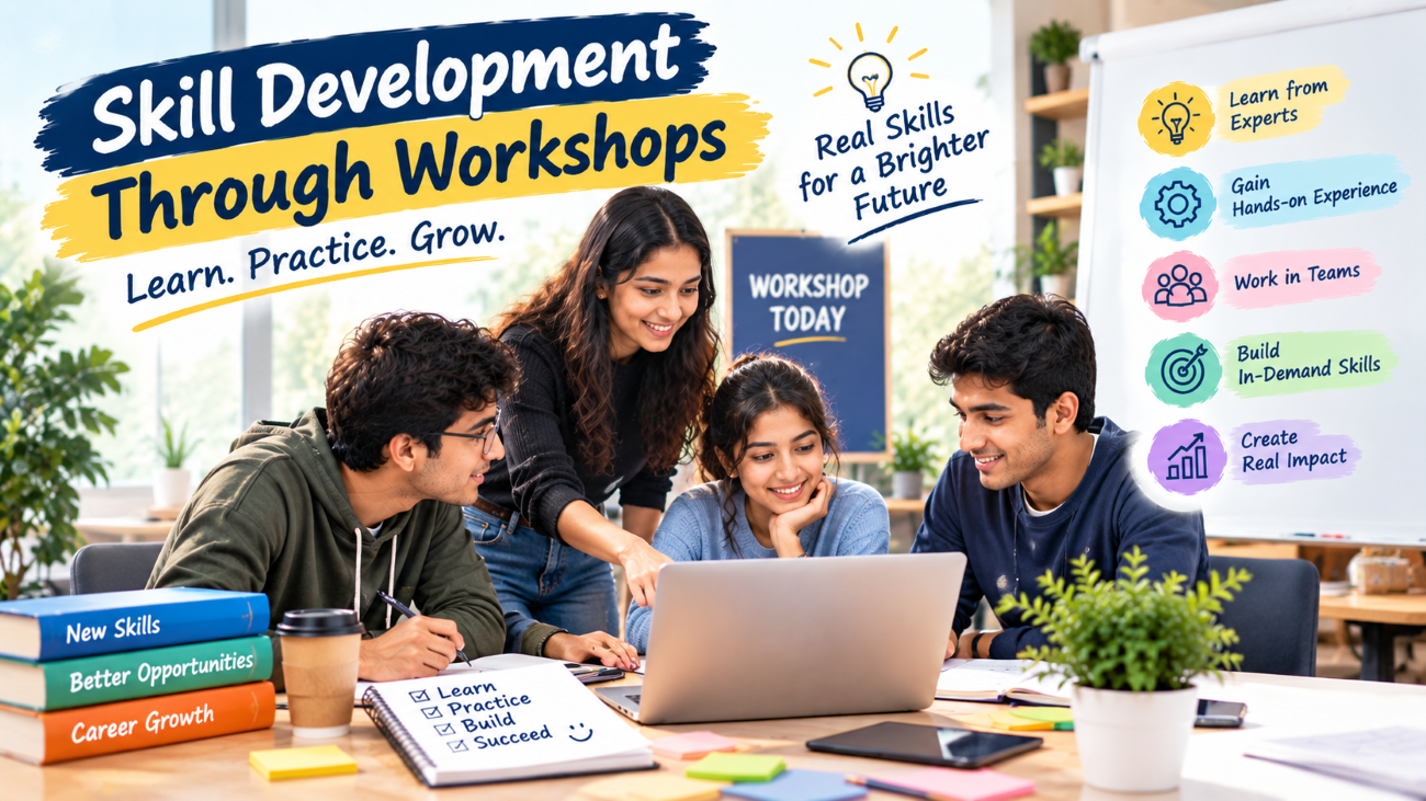 Skill Development Through Workshops: How Students Can Learn, Practice, and Grow
